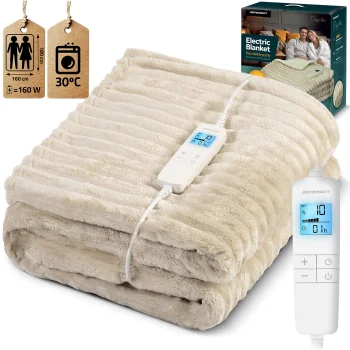 Elektriskā apsildāmā sega 180x160cm Berdsen BD-961 | Electric Blanket
