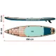 Neo-Sport Reefbreak SUP dēlis 350 x 81 x 15 cm