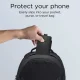 Tech-Protect SM65 viedtālruņu maciņš 6.0-6.9\", Melns/Sarkans