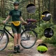 Wozinsky velosipēda bagāžnieka soma ar pleca siksnu 14L, melna
