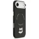 Karl Lagerfeld Choupette Pin MagSafe vāciņš iPhone Air Melns