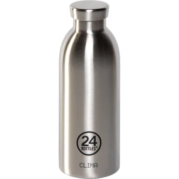 24Bottles Clima Bottle Termopudele Brushed Steel, 500 ml