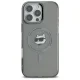 Karl Lagerfeld iPhone 16 Pro Max vāciņš IML Metal Choupette Head MagSafe, melns