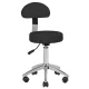 Elektriskais kosmetoloģijas krēsls Sillon Lux 273B ar tabureti AM-304, melns