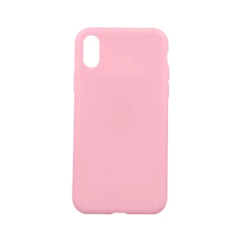 Huawei P30 lite (MAR-LX1M) Matt Silicone Color Case Cover, Pink | Silikona Vāciņš Maciņš Apvalks Bampers