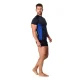 Wisser RXM21 Vīriešu Sporta Fitnesa Termoaktīvs T-krekls, XL izmērs | Men\'s Slimming Sport Fitness T-Shirt