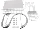 Divstāvīgs Dubultais Metāla Trauku Žāvētājs | Double Metal Dish Dryer