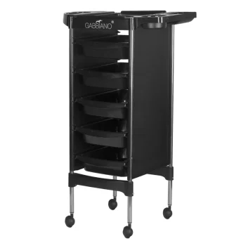 Frizieru ratiņi Gabbiano FX11-5, melni