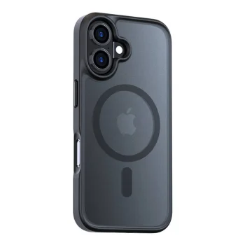 Torras Guardian-Mag magnētiskais vāciņš iPhone 16, melns