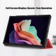 Lenovo Tab P11 Gen 2 (TB350FU) Trifold Stand PU Leather Hard Protective Cover Case, Red | Planšetes Vāciņš Maciņš...