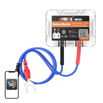 Ancel BM200 Bluetooth akumulatora testeris 12V