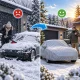 Automašīnas pārvalks pārsegs L, pelēks 480x175x120cm | Waterproof Car Cover