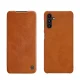 Samsung Galaxy A13 5G (SM-A136) Nillkin Qin Leather Book Case Cover, Brown | Telefona Maciņš Vāciņš Apvalks...