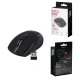 Maxlife Home Office MXHM-02 bezvadu optiskā pele, 800/1200/1600 DPI, melna