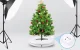 Puluz rotating display stand with power socket 45 cm (white)