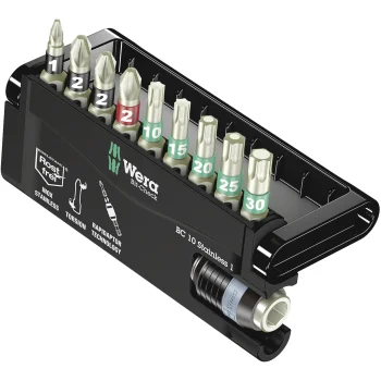 Wera Bit-Check 10 Stainless 1 uzgaļu komplekts, 10 gab.