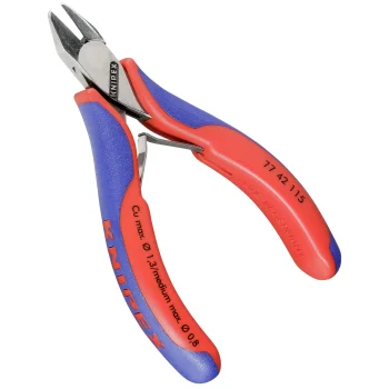 Elektronikas sānu knaibles KNIPEX 77 42 115, 115 mm