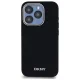 DKNY iPhone 15 Pro Max vāciņš Plain Silver MagSafe Logo, melns