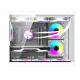 Datora korpuss DarkFlash B275 PRO ar 6 ventilatoriem, Balts