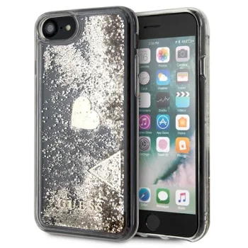 Guess GUOHCI8GLHFLGO Glitter Charms vāciņš iPhone 7/8/SE 2020/SE 2022, zelta