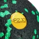 4FIZJO Masāžas Kustību Bumba Pēctraumu Terapijai, Muskuļu Relaksācijai, Rehabilitācijai - 8cm, Melns/Zaļš |...