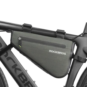 Rockbros AS-017 velosomas rāmim, 5 l, tumši zaļa