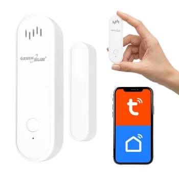 GreenBlue GB478 WiFi bezvadu durvju un logu atvēršanas sensors ar trauksmi