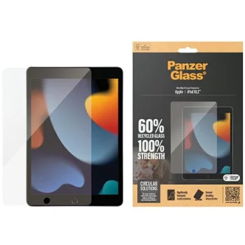 PanzerGlass Ultra-Wide Fit rūdīts stikls iPad 10.2" ekrānam | tempered glass for