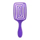 Activeshop O-327 elastīga matu ķemme, violeta