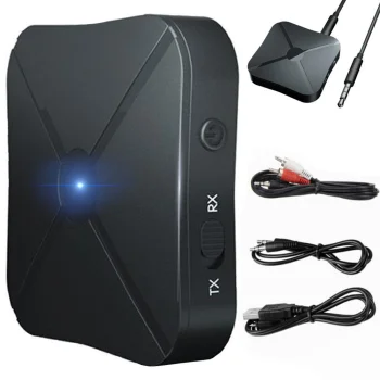 Bluetooth 2-in-1 uztvērējs un raidītājs KN319