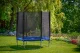 FUNFIT Dārza Batuts ar Drošības Tīklu un Kāpnēm, 183 cm | Garden Trampoline with Safety Net and Ladder
