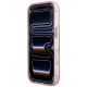 Karl Lagerfeld IML Big Signature Resin Metal Frame vāciņš iPhone 18 Pro Max / 17 Pro Max, rozā