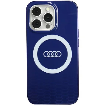 Audi IML Big Logo MagSafe vāciņš iPhone 13 Pro / 13, zils