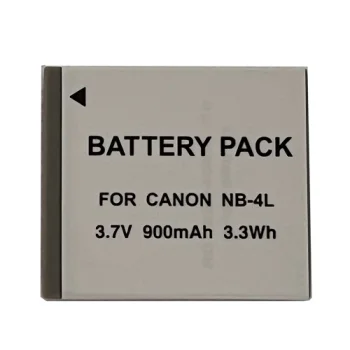 Extra Digital akumulators Canon NB-4L, 3.7V 900mAh