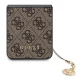 Guess 4G Charms vāciņš Samsung Galaxy Z Flip5 telefonam, brūns