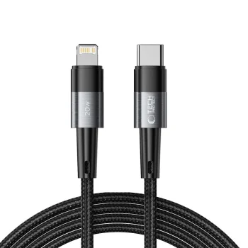 Tech-Protect UltraBoost USB-C / Lightning kabelis PD 20W 2m, pelēks