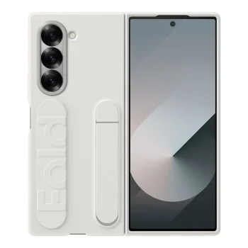 Samsung Galaxy Z Fold 6 ( SM-F956B/DS ) Original Silicon Case Cover, White (EF-MF956TWEGWW) | Telefona Vāciņš...
