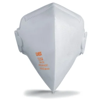 Respirators Uvex silv-Air class.3200 FFP2, 3 gab., balts