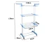 Vertikāls 3-stāvīgs saliekams veļas žāvētājs / Drēbju statīvs, 170cm | Vertical Folding Laundry Dryer