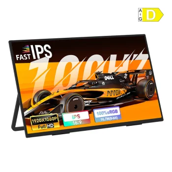 Portatīvais monitors ZEUSLAP Z23 LITE 23.8" Full HD 100Hz USB-C HDMI