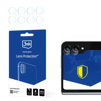 3mk Lens Protection kameras aizsargstikls Samsung Galaxy Z Flip 5 (Priekšējā)