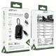 Bezvadu auto adapteris Acefast QC1 CarPlay un Android Auto, pelēks