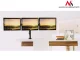Maclean MC-691 galda stiprinājums 3 monitoriem, 13\"-27\", 8kg