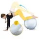 4FIZJO Reh Ball vingrošanas un rehabilitācijas bumba 65 cm, pelēka