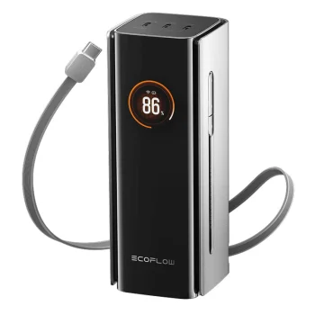 Ārējais akumulators EcoFlow RAPID Pro 20000 mAh 230W ar iebūvētu 100W kabeli