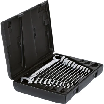 KS Tools GEARplus kombinēto sprūdrata atslēgu komplekts 503.4265, 12 gab. 8-19 mm