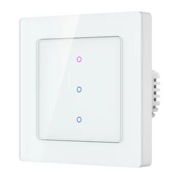 Viedais skārienjutīgais gaismas slēdzis Avatto TS20-EU-W3 WiFi 3 kanālu