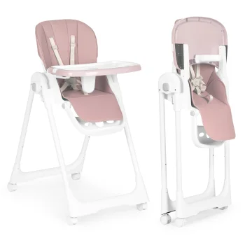 Ecotoys HA-013 barošanas krēsliņš, regulējams, rozā
