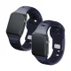 3mk silikona pulksteņa siksniņa priekš Apple Watch 42 / 44 / 45 / 49 mm, pelēka