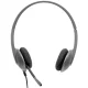 Logitech H340 USB datora austiņas ar mikrofonu, melnas